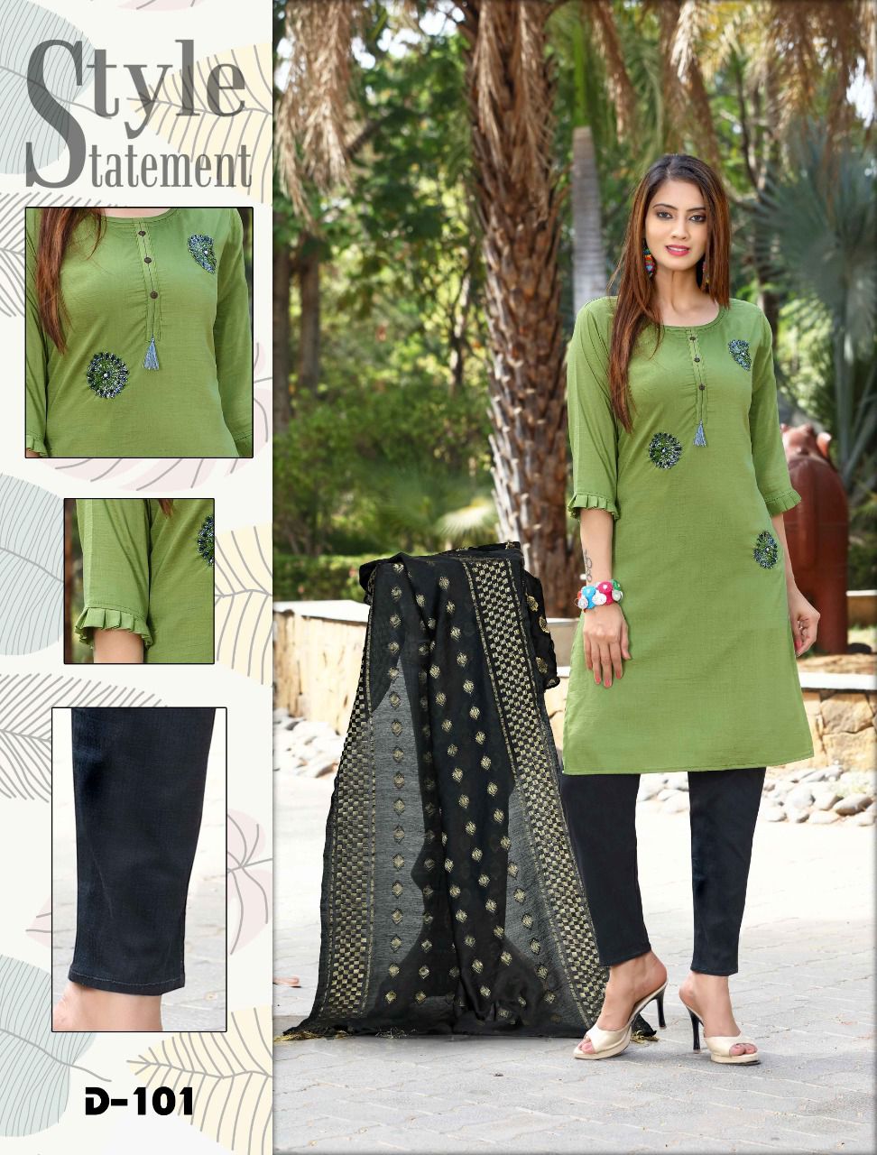 Rang Tarang Drishyam Festive Wear Chinon With Hand Work Ready Made Collection